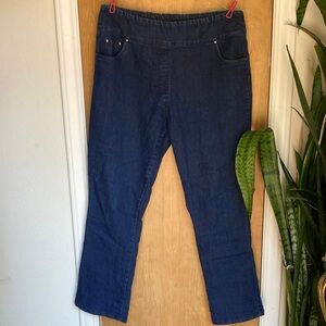 Blair Dark Blue Straight Leg Jeans